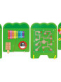 Viga Tablica Sensoryczna Manipulacyjna Edukacyjna Krokodyl Montessori Viga Tablica Sensoryczna Manipulacyjna Edukacyjna Krokodyl Montessori
