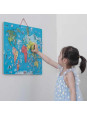 Viga 2w1 Tablica Edukacyjna z Magnetyczną Mapą Świata Montessori Viga 2w1 Tablica Edukacyjna z Magnetyczną Mapą Świata Montessori