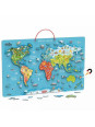 Viga 2w1 Tablica Edukacyjna z Magnetyczną Mapą Świata Montessori Viga 2w1 Tablica Edukacyjna z Magnetyczną Mapą Świata Montessori