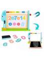 TOOKY TOY  Edukacyjna Tablica Na Biurko + 18 magnetycznych elementów TOOKY TOY  Edukacyjna Tablica Na Biurko + 18 magnetycznych elementów