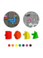 MASTERKIDZ Zestaw Kołeczki w kształcie figur geometrycznych 64szt do tablic STEM MASTERKIDZ Zestaw Kołeczki w kształcie figur geometrycznych 64szt do tablic STEM
