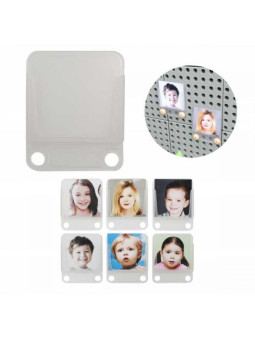 MASTERKIDZ Przezroczysta Kieszonka Na Zdjęcia Karty Etui 6 szt.