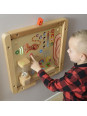 MASTERKIDZ Tablica Edukacyjna Zmysł Słuchu Montessori