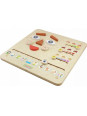 MASTERKIDZ Tablica Edukacyjna Jak Się Czujesz?  Nauka Emocji Montessori