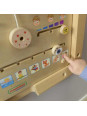 MASTERKIDZ Tablica Edukacyjna Jak Się Czujesz?  Nauka Emocji Montessori