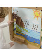 MASTERKIDZ Tablica Edukacyjna Obieg Wody Montessori MASTERKIDZ Tablica Edukacyjna Obieg Wody Montessori