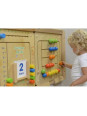 MASTERKIDZ Tablica Ścienna Edukacyjna Labirynt Koraliki Montessori MASTERKIDZ Tablica Ścienna Edukacyjna Labirynt Koraliki Montessori