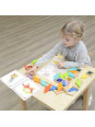 MASTERKIDZ Układanka Mozaika Nauka Kolorów i Kształtów Tangram Montessori