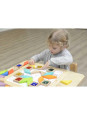 MASTERKIDZ Układanka Mozaika Nauka Kolorów i Kształtów Tangram Montessori