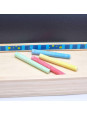 TOOKY TOY Tablica Magnetyczna Kredowa 2w1 Układanka Puzzle Kształty 117 el. Certyfikat FSC