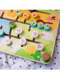 TOOKY TOY Interaktywna Tablica Edukacyjna Sorter Montessori Zwierzątka i Alfabet TOOKY TOY Interaktywna Tablica Edukacyjna Sorter Montessori Zwierzątka i Alfabet