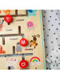 TOOKY TOY Interaktywna Tablica Edukacyjna Sorter Montessori Zwierzątka i Alfabet TOOKY TOY Interaktywna Tablica Edukacyjna Sorter Montessori Zwierzątka i Alfabet