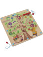 TOOKY TOY Labirynt Drzewko Owocowe Magnetyczne Nauka Liczenia