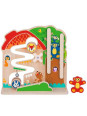 TOOKY TOY Drewniana Tablica Manipulacyjna Montessori Labirynt TOOKY TOY Drewniana Tablica Manipulacyjna Montessori Labirynt