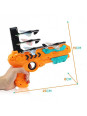 WOOPIE Pistolet Wyrzutnia Samolotów Automtyczna + 4 Samoloty