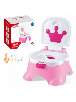 WOOPIE Pierwszy Nocnik dla Dziecka z Muzyką 3w1 Krzesełko Stopień