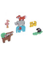 TOOKY TOY Drewniane Klocki Układanka Zwierzątka Montessori 9 el. TOOKY TOY Drewniane Klocki Układanka Zwierzątka Montessori 9 el.