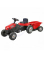 WOOPIE Traktor na Pedały Farmer GoTrac MAXI z Przyczepą Ciche Koła