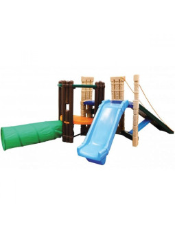 Little Tikes Plac Zabaw Przeplotnia ze Zjeżdżalnią