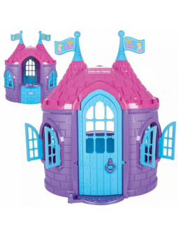 WOOPIE Domek Ogrodowy Zamek Dla Księżniczki i Rycerza Fioletowy