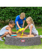 Little Tikes Duża Piaskownica Pień Drzewa Basen z Pokrywą