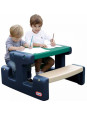 Little Tikes Stolik Piknikowy dla Dzieci Niebiesko-Zielony do Ogrodu