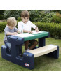Little Tikes Stolik Piknikowy dla Dzieci Niebiesko-Zielony do Ogrodu