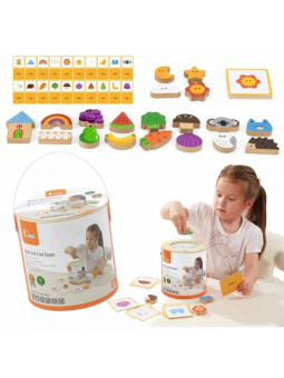 Viga Drewniana Gra W Ciemno Losowanie Wzorów