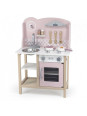 VIGA PolarB Drewniana Kuchnia z Akcesoriami Silver - Pink VIGA PolarB Drewniana Kuchnia z Akcesoriami Silver - Pink