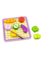 TOOKY TOY Drewniane Warzywa Deska Do Krojenia 20 el.