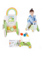 CLASSIC WORLD Drewniany Jeździk MONTESSORI Pchacz 2w1