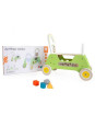 CLASSIC WORLD Drewniany Jeździk MONTESSORI Pchacz 2w1