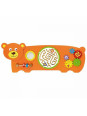 Viga Toys Sensoryczna tablica Manipulacyjna Miś Montessori