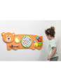 Viga Toys Sensoryczna tablica Manipulacyjna Miś Montessori
