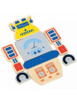 Drewniana Przybijanka Roboty 45 elementów Viga Toys