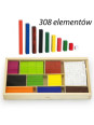 VIGA Drewniane Patyczki Edukacyjne Matematyczne Klocki Cuisenaire'a