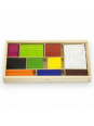 VIGA Drewniane Patyczki Edukacyjne Matematyczne Klocki Cuisenaire'a