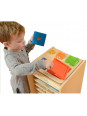 Piramidka Drewniana Edukacyjna Liczenie Kolory Masterkidz Montessori