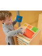 Piramidka Drewniana Edukacyjna Liczenie Kolory Masterkidz Montessori