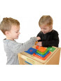 Piramidka Drewniana Edukacyjna Liczenie Kolory Masterkidz Montessori