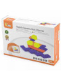 Drewniana Mozaika Geometryczna Viga Toys Układanka Logiczna Klocki 102 el