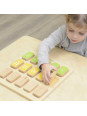 MASTERKIDZ Tablica Edukacyjna Układanka Nauka Liczenia Montessori