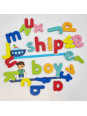 TOOKY TOY Puzzle Alfabet Montessori Nauka Literek Słów Zwierzątka 57 el.