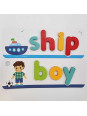 TOOKY TOY Puzzle Alfabet Montessori Nauka Literek Słów Zwierzątka 57 el.