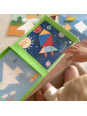 TOOKY TOY Puzzle Tangram Układanka dla Dzieci Nauka Kształtów Figury Kształty 18el. TOOKY TOY Puzzle Tangram Układanka dla Dzieci Nauka Kształtów Figury Kształty 18el.