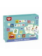 TOOKY TOY Układanka Puzzle Montessori Alfabet dla Dzieci Nauka Literek Pisania 151 el.