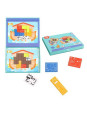 TOOKY TOY Układanka Magnetyczna Montessori Logiczna Puzzle Tetris Arka Noego 26 el.