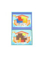 TOOKY TOY Układanka Magnetyczna Montessori Logiczna Puzzle Tetris Arka Noego 26 el.