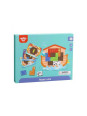 TOOKY TOY Układanka Magnetyczna Montessori Logiczna Puzzle Tetris Arka Noego 26 el.