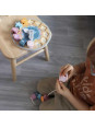 VIGA PolarB Sorter Kształtów Zegar nawlekanka Montessori